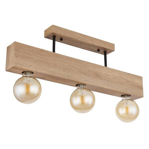 Holz-Deckenleuchten