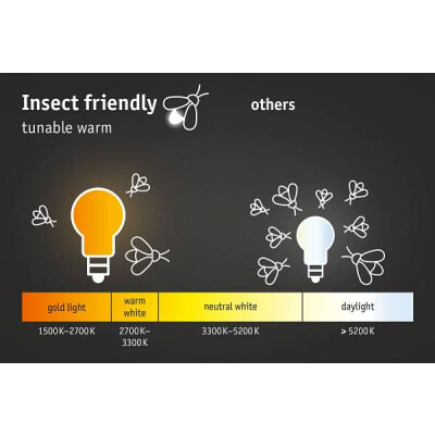 Insektenfreundliche LED Beleuchtung...