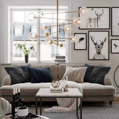 Wie hell sollte ein Wohnzimmer sein?...
