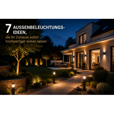 7 Außenbeleuchtungs-Ideen, die Ihr...