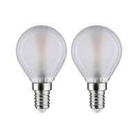Filament 230V LED Tropfen E14 2x250lm 2x3W 2700K Matt 2