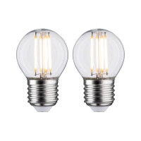 Filament 230V LED Tropfen E27 2x470lm 2x gallery