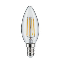 Filament 230V LED Kerze E14 470lm 4,8W 2700K dimmbar Klar 2