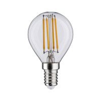 Filament 230V LED Tropfen E14 470lm 4,8W 2700K dimmbar Klar 