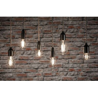 Filament 230V LED Tropfen E27 470lm 4,8W 2700K dimmbar Klar 