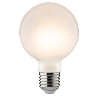 Filament 230V LED Globe G80 E27 806lm 7,5W 2700K dimmbar Opa