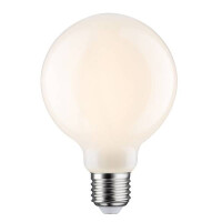 Filament 230V LED Globe G95 E27 806lm 7,5W 2700K dimmbar Opa