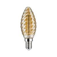 Vintage Edition Standard 230V LED Kerze E14 gedrehtes Glas 2