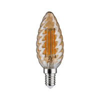 Vintage Edition Standard 230V LED Kerze E14 gedrehtes Glas 4