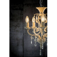 Vintage Edition Standard 230V LED Kerze E14 gedrehtes Glas 4