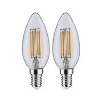 Filament 230V LED Kerze E14 2x470lm 2x4,5W 2700K Klar 2