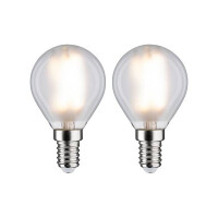 Filament 230V LED Tropfen E14 2x470lm 2x gallery