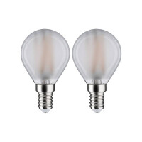 Filament 230V LED Tropfen E14 2x470lm 2x4,5W 2700K Matt 2