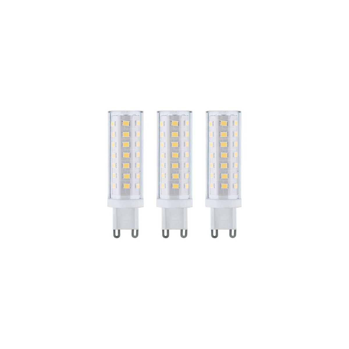 Standard 230V LED Stiftsockel G9 3er-Pack 3x470lm 3x5W 4000K Klar