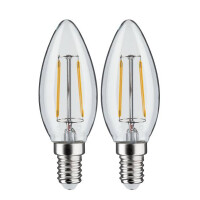 Filament 230V LED Kerze E14 2x250lm 2x2,7W 2700K Klar 2