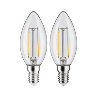 Filament 230V LED Kerze E14 2x250lm 2x2,7W 2700K Klar 6