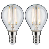 Filament 230V LED Tropfen E14 2x250lm 2x gallery