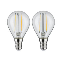Filament 230V LED Tropfen E14 2x250lm 2x2,7W 2700K Klar 6