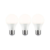 Standard 230V LED Birne E27 3er-Pack 3x806lm 3x8W 2700K Opal