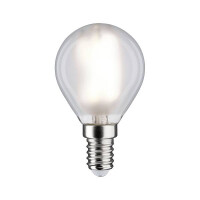 Filament 230V LED Tropfen E14 470lm 4,8W 4000K Matt