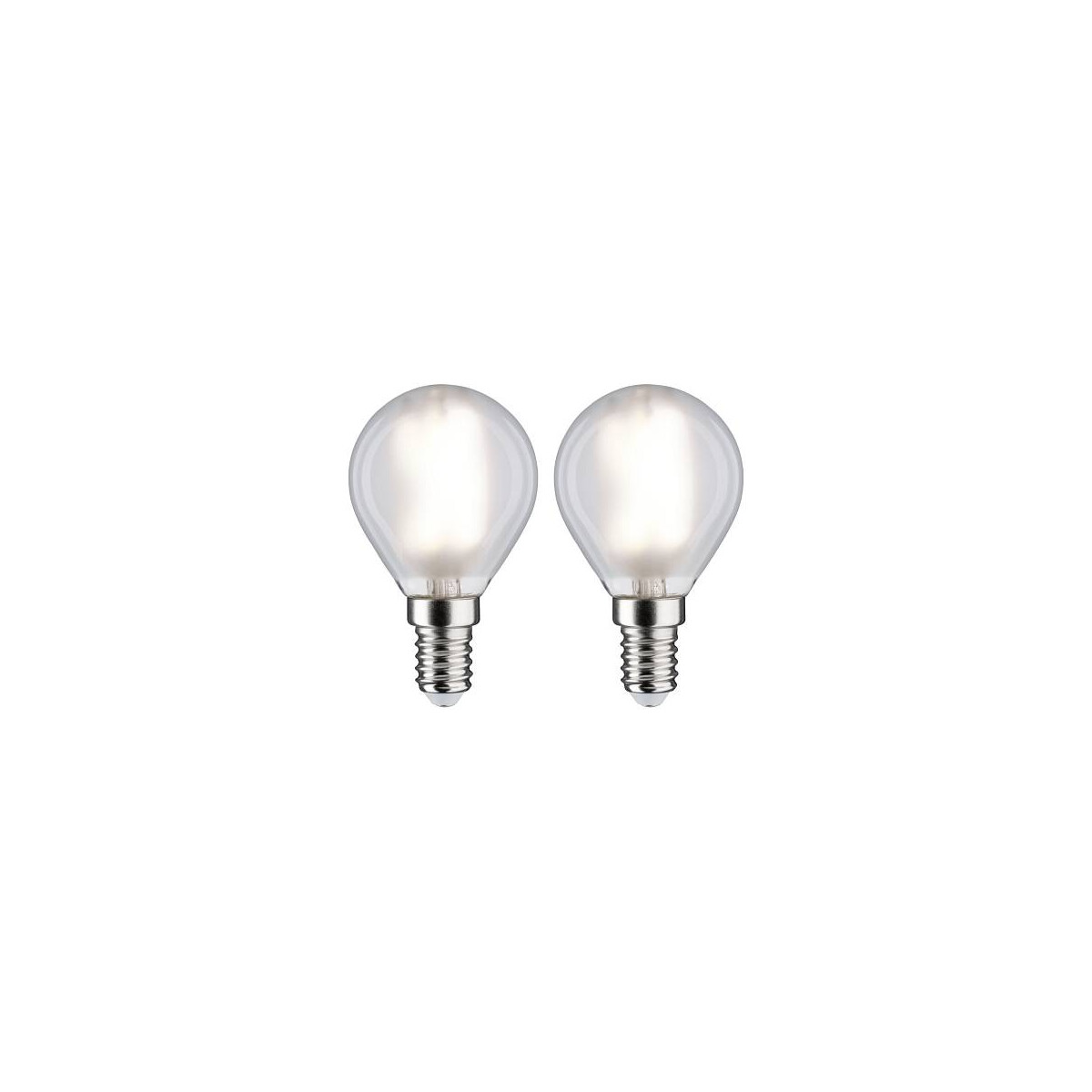 Filament 230V LED Tropfen E14 2x470lm 2x4,8W 4000K Matt