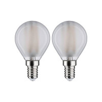 Filament 230V LED Tropfen E14 2x470lm 2x4,8W 4000K Matt 2