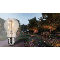 Filament 230V LED Birne E27 insektenfreundlich 420lm 4,3W 22