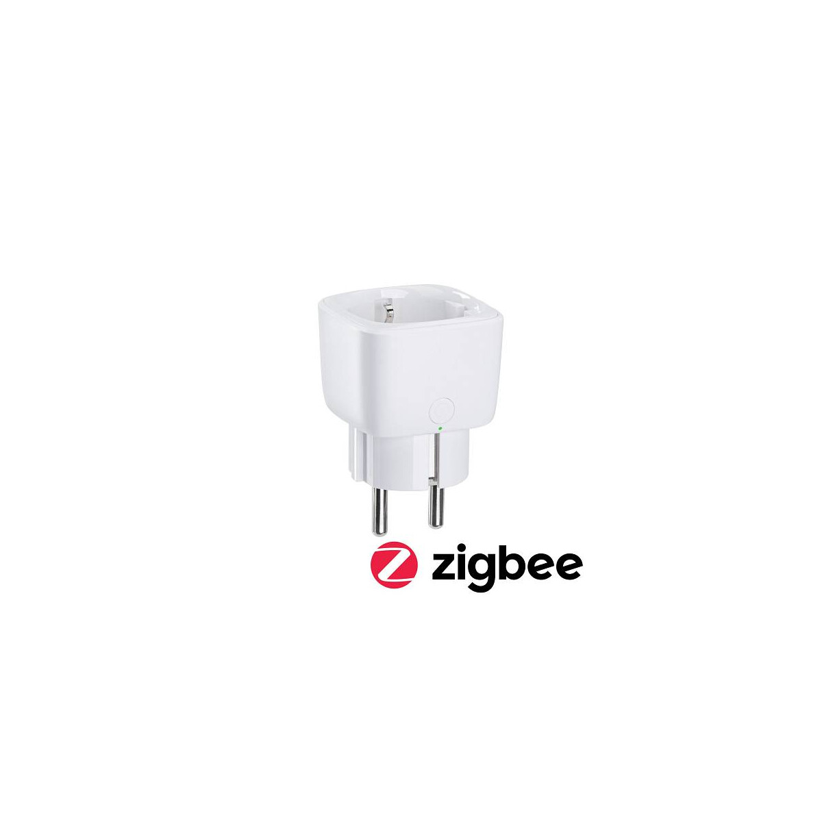 Zwischenstecker Smart Home Zigbee Smart Plug für Euro- und Schuko-Stecker Weiß