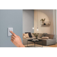 Wandschalter Smart Home Zigbee On/Off/Dimm Weiß 5