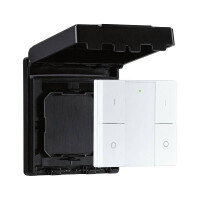 Wandschalter Smart Home Zigbee On/Off/Dimm Outdoor Schwarz 3