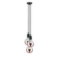 Neordic Pendelleuchte Ketil E27 max. 3x60W Schwarz dimmbar S