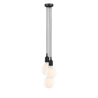 Neordic Pendelleuchte Ketil E27 max. 3x60W Schwarz dimmbar S