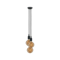 Neordic Pendelleuchte Ketil E27 max. 3x60W Schwarz dimmbar S