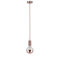 Neordic Pendelleuchte Haldis E27 max. 60W Kupfer dimmbar Met