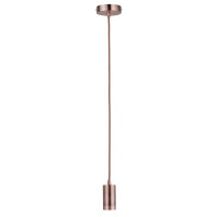Neordic Pendelleuchte Haldis E27 max. 60W Kupfer dimmbar Met
