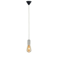 Neordic Pendelleuchte Jano E27 max. 60W Grau Schwarz dimmbar