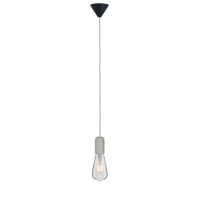 Neordic Pendelleuchte Jano E27 max. 60W Grau Schwarz dimmbar