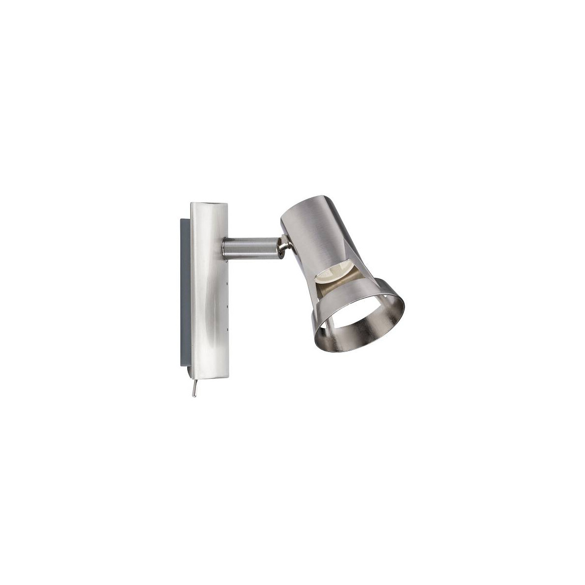 Wand-/Deckenleuchte Teja GU10 230V max. 10W dimmbar Nickel satiniert