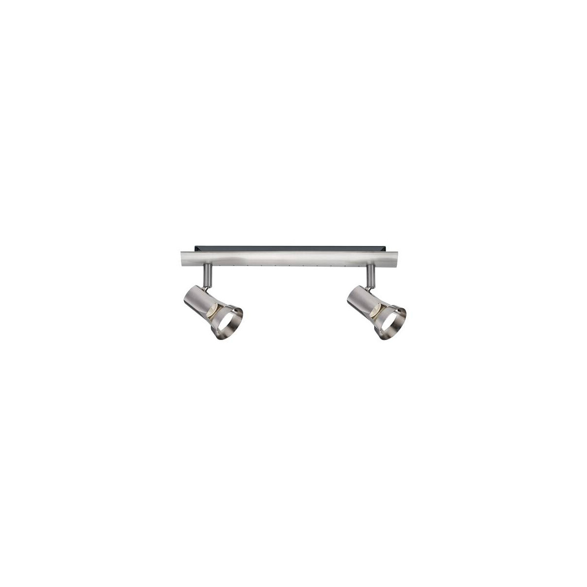 Wand-/Deckenleuchte Teja GU10 230V max. 2x10W dimmbar Nickel satiniert