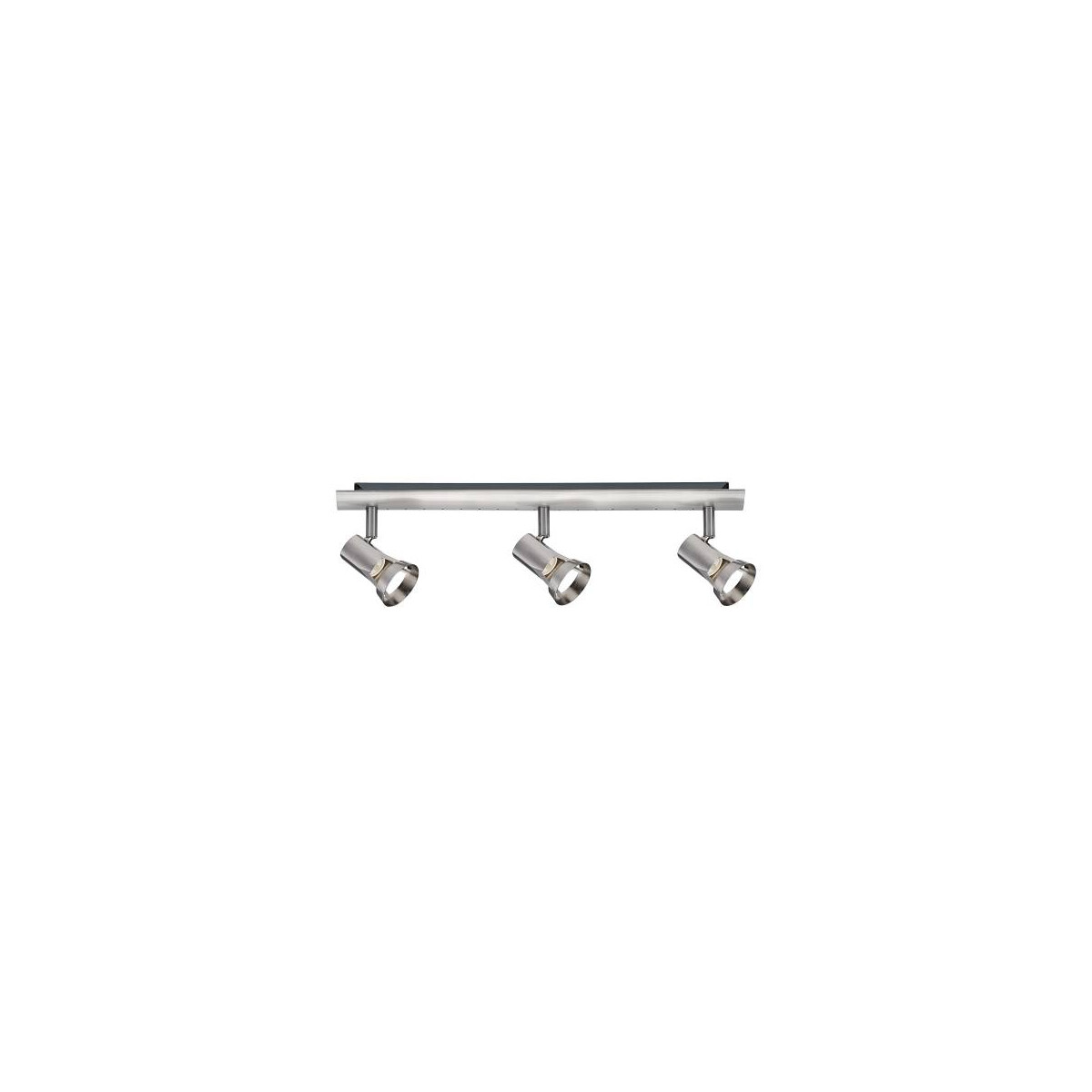 Wand-/Deckenleuchte Teja GU10 230V max. 3x10W dimmbar Nickel satiniert