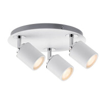 Deckenstrahler Tube IP44 GU10 230V max. 3x10W dimmbar Wei&sz