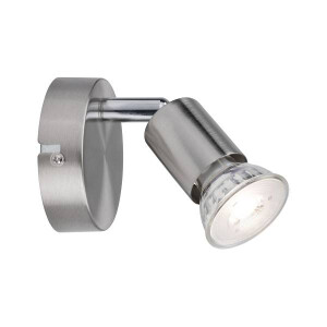 Deckenstrahler Carolina GU10 230V max. 10W dimmbar Nickel ma