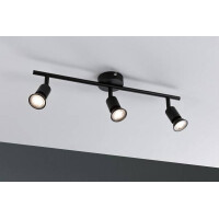 Deckenstrahler Carolina GU10 230V max. 3x10W dimmbar Schwarz