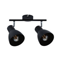 Deckenstrahler Davy E27 230V max. 2x20W dimmbar Schwarz 5