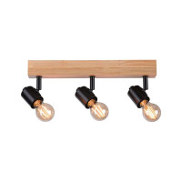 Deckenstrahler Arvid E27 230V max. 3x20W dimmbar Schwarz 3