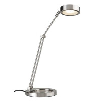 LED Schreibtischleuchte Zed 3000K 359lm 5W Eisen gebürs