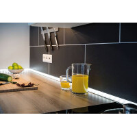 LED Strip Profil Delta 2m Alu Satin 6