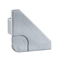 LED Strip Profil Delta Verbinder End Cap 2er Pack Alu matt 2