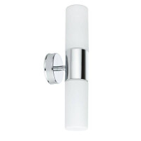 Spiegelleuchte Lenia IP44 E14 230V max. 2x20W dimmbar Chrom 