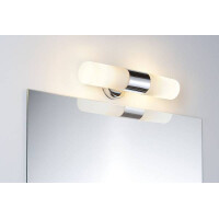 Spiegelleuchte Lenia IP44 E14 230V max. 2x20W dimmbar Chrom 
